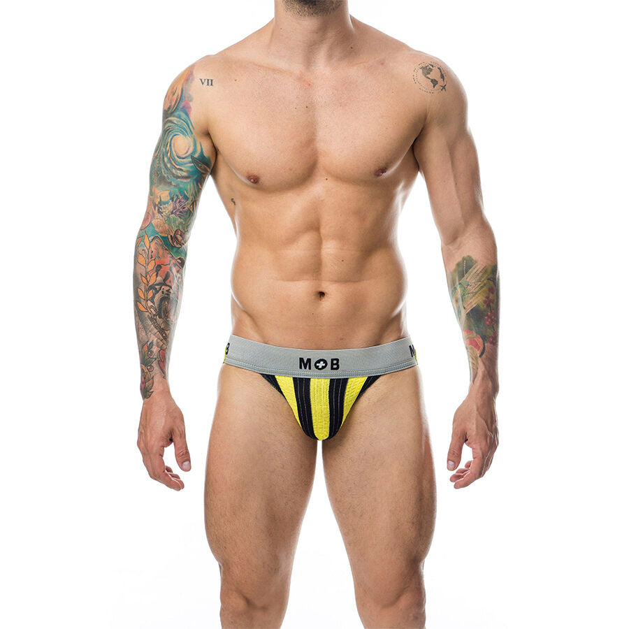 MOB - CLASSIC JOCK STRIPE YELLOW SIZE M