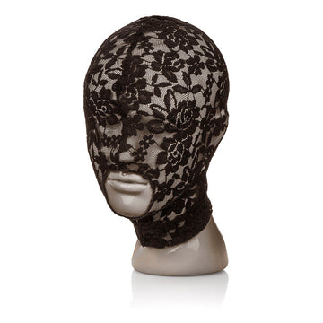 CALEXOTICS - BALACLAVA EN DENTELLE NOIRE SCANDAL