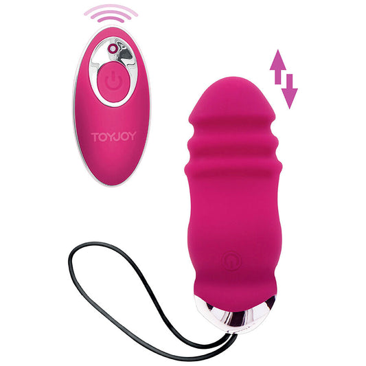 TOYJOY - HAPPINESS SUNN SIDE UP AND DOWN VIBRATOR MET AFSTANDSBEDIENING FUCHSIA