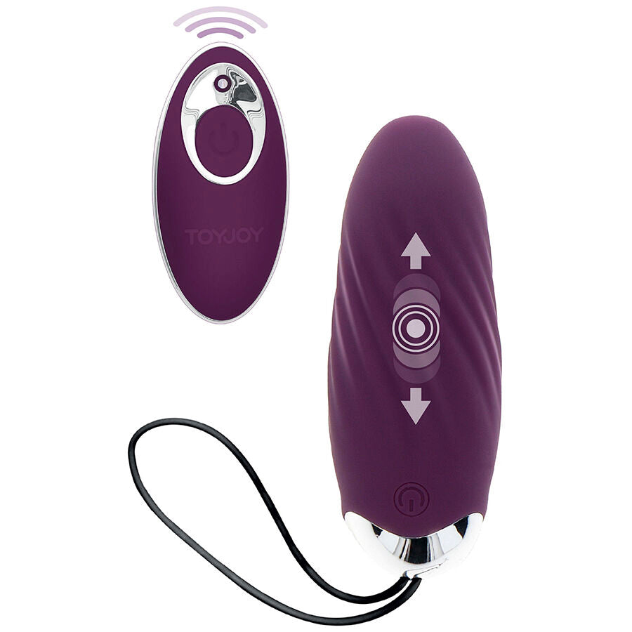 TOYJOY - HAPPINESS KNOCK KNOCK EGGSTAVAGANT VIBRATOR MET AFSTANDSBEDIENING PAARS