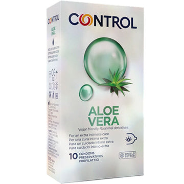 CONTRÔLE - PRÉSERVATIFS À L'ALOÉ VERA 10 UNITÉS