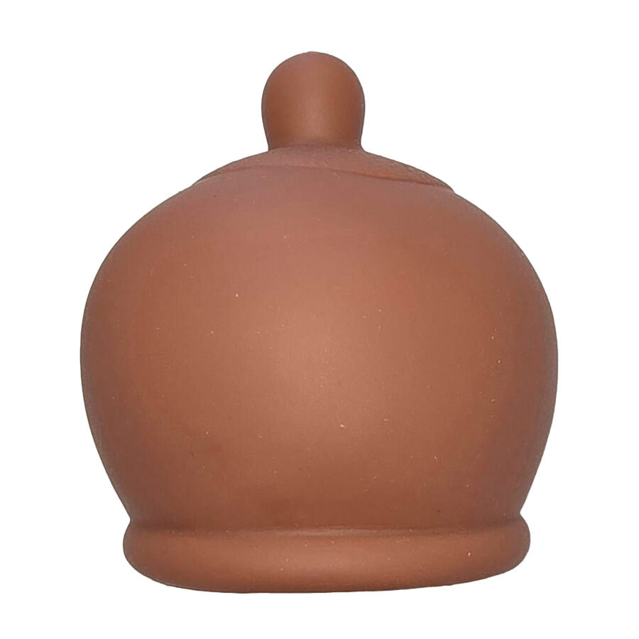 DIABLO PICANTE - JOUET ANTI-STRESS MARRON EN FORME DE SEIN