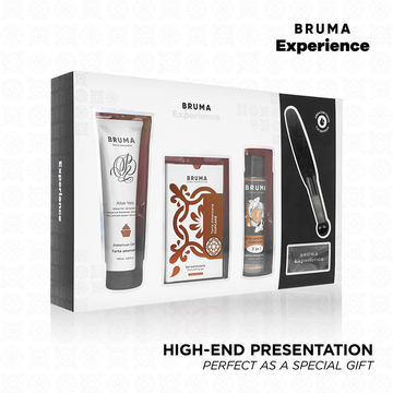 BRUMA XPERIENCE - SWEET AMERICAN TART TEMPTATION KIT MET ORGASMEVERSTERKER