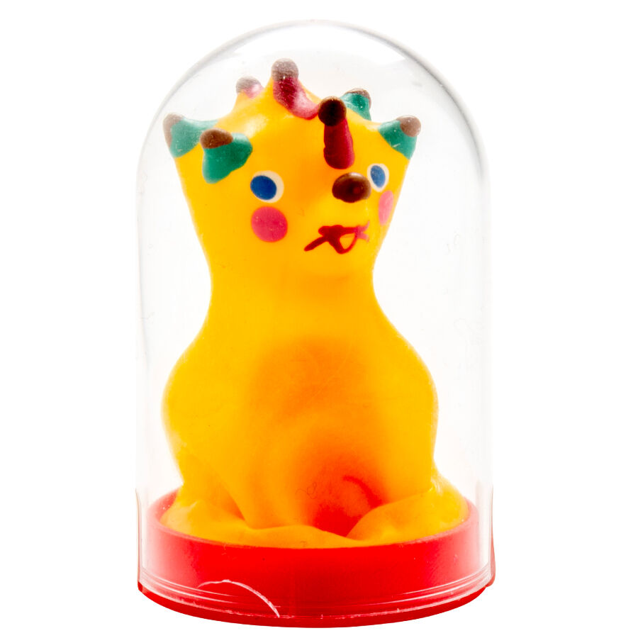 CONDOMERIE - HANDGESCHILDERDE CONDOMS MET EEN EGGELMOTIE