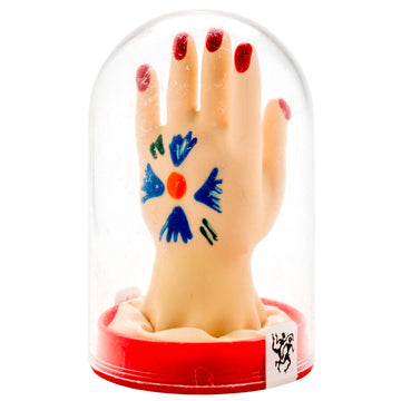 CONDOMERIE - HANDGESCHILDERDE NIEUWE CONDOMS HANDMODEL 1