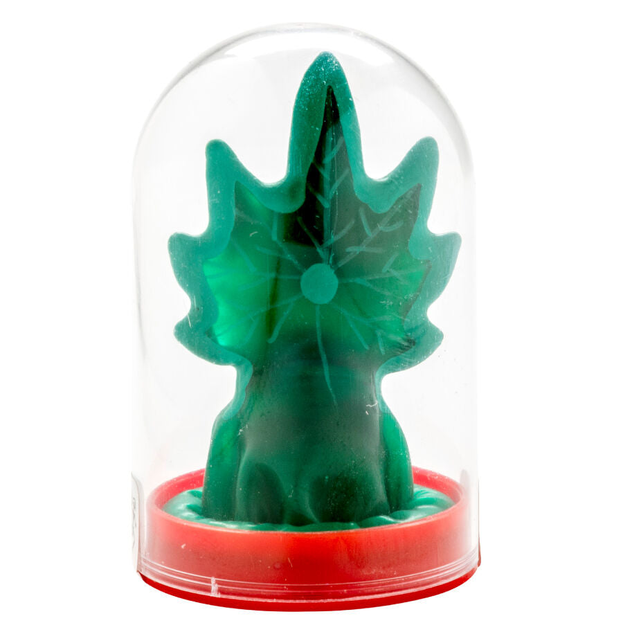 CONDOMERIE - HANDGESCHILDERDE NIEUWE CONDOMS CANNABIS MODEL 1