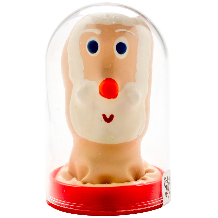 CONDOMERIE - HANDGESCHILDERDE CONDOMS MET EEN KERSTMANMOTIEF