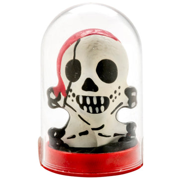 CONDOMERIE - HANDGESCHILDERDE CONDOMS MET EEN PIRATENMOTIEF