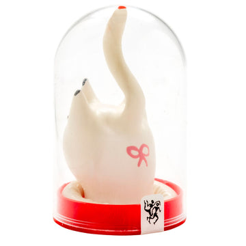 CONDOMERIE - HANDGESCHILDERDE CONDOMS MET EEN NIEUWIGHEIDSMOMENT ZWAAN