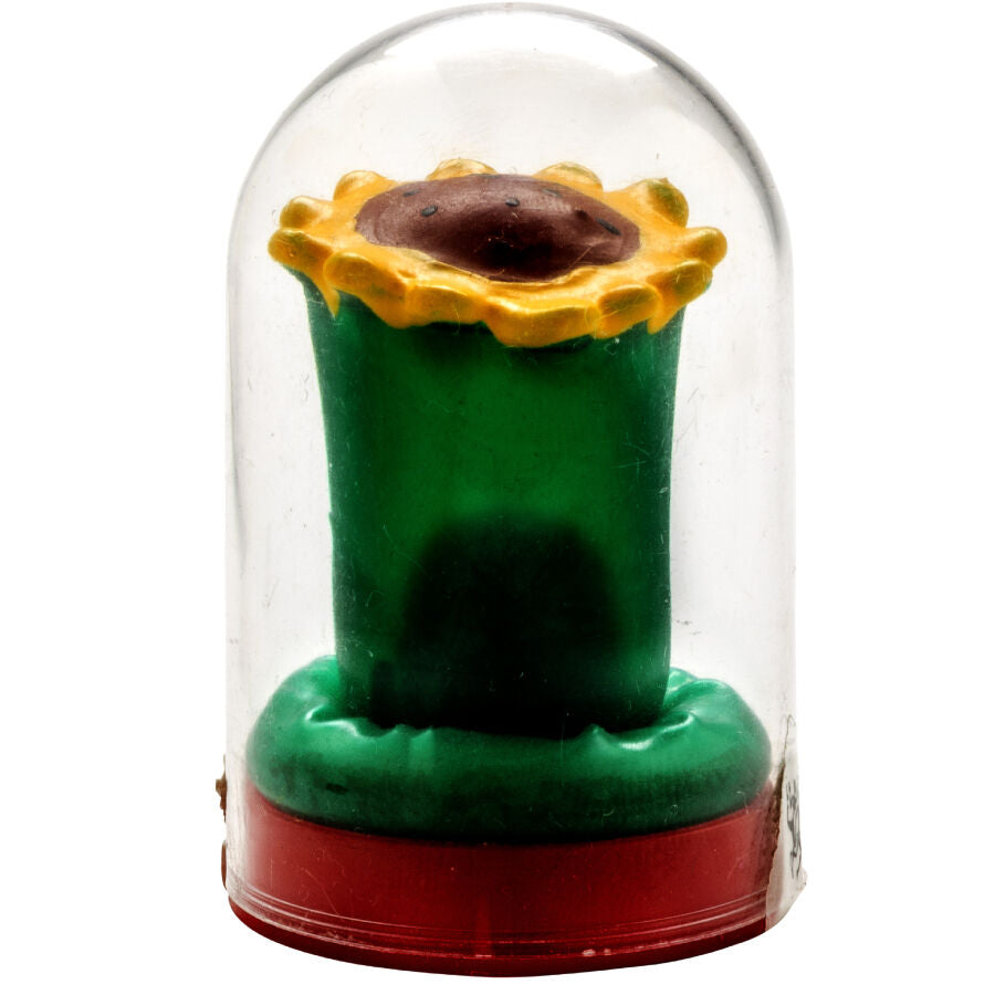 CONDOMERIE - HANDGESCHILDERDE ORIGINELE CONDOMS MET ZONNEBLOEMMOTIEF