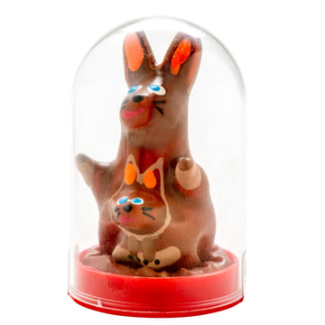 CONDOMERIE - HANDGESCHILDERDE ORIGINELE CONDOMS KANGOEROE MODEL 1