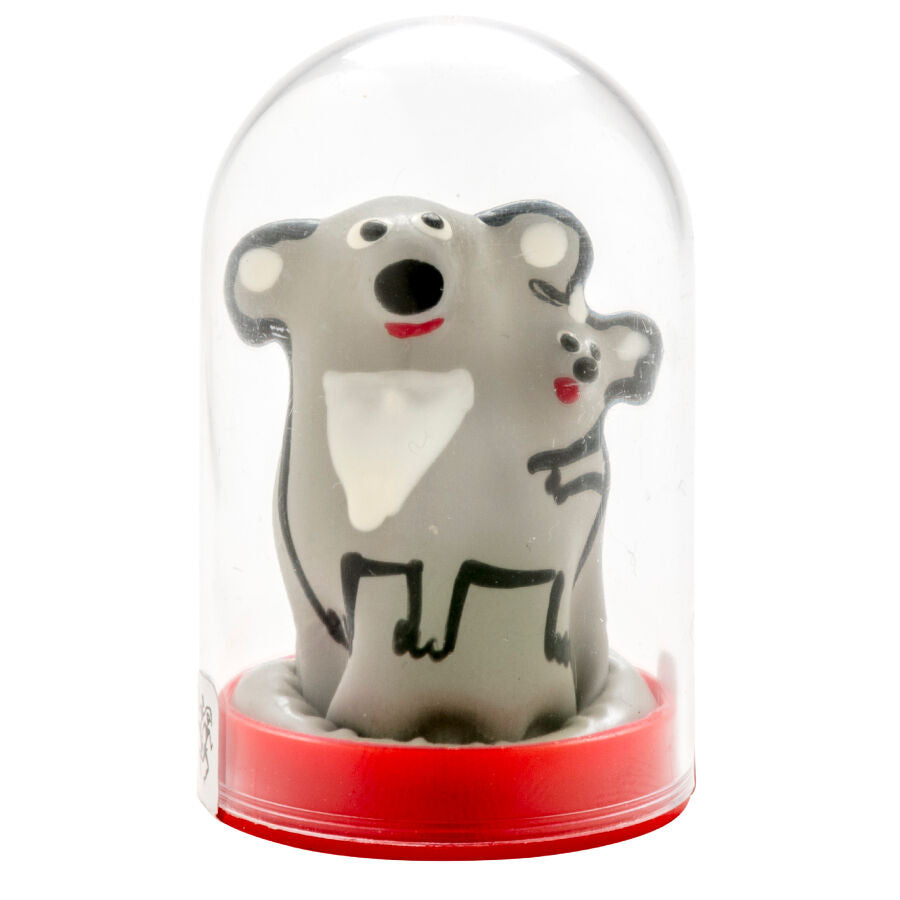 CONDOMERIE - HANDGESCHILDERDE CONDOMS MET EEN NIEUWIGHEIDSMOMENT KOALA + YOUNG