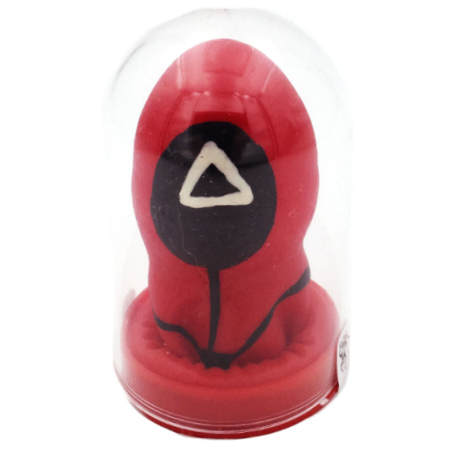 CONDOMERIE - HANDGESCHILDERDE, ORIGINELE CONDOMS DRIEHOEK