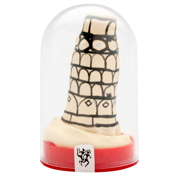CONDOMERIE - HANDGESCHILDERDE CONDOMMEN MET EEN NIEUW ONTWERP PISA TOWER