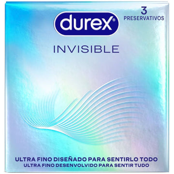 DUREX - ULTRA DUNNE ONZICHTBARE CONDOMS 3 STUKS