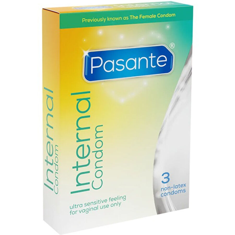 PASANTE - INTERN CONDOOM ZONDER LATEX 3 STUKS