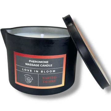 OOG VAN DE LIEFDE - BLOEMENDE MASSAGEKAARS SATIVA EARTHS DESIRE 150 ML