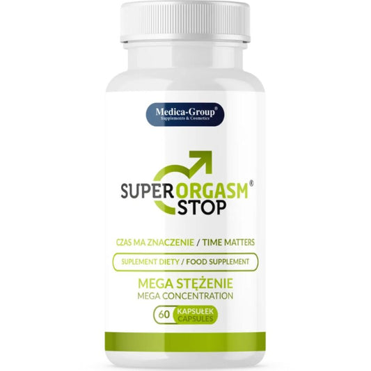 MEDICA GROUP - SUPER ORGASM STOP DELAY VOOR MANNEN 60 CAPSULES