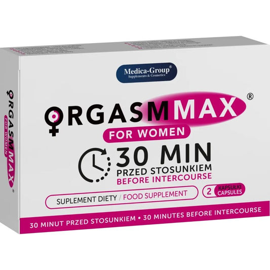 MEDICA GROUP - ORGASM MAX VOOR VROUWEN 2 CAPSULES