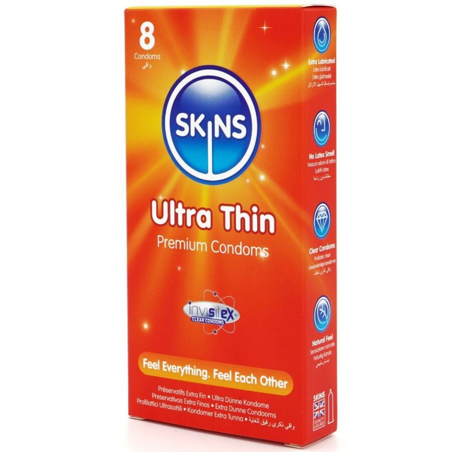 SKINS - ULTRA DUNNE PREMIUM CONDOMS PAK VAN 8