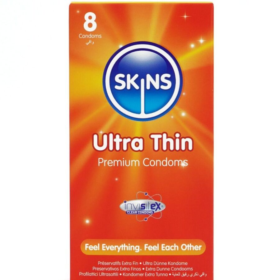 SKINS - ULTRA DUNNE PREMIUM CONDOMS PAK VAN 8