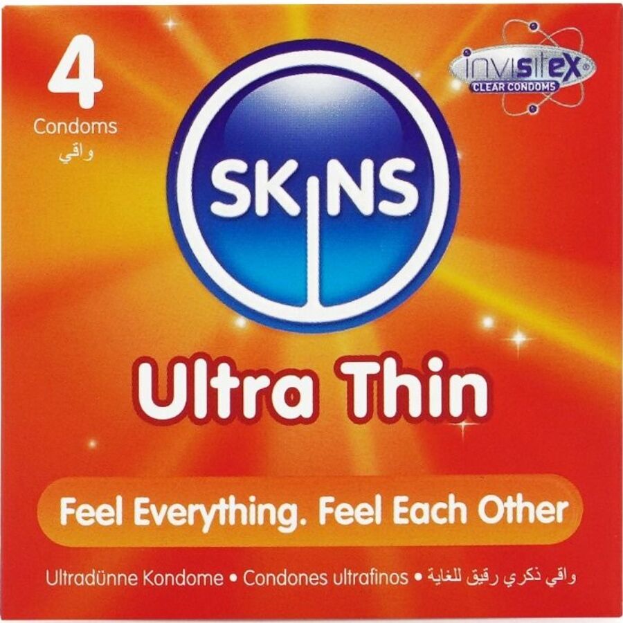 SKINS - ULTRA DUNNE PREMIUM CONDOMS PAK VAN 4