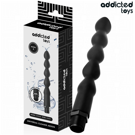 ADDICTED TOYS - ANAL CLEANER WITH UNIVERSAL ADAPTER MODEL 6