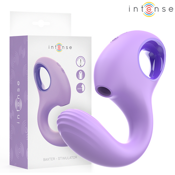 INTENSE - BAXTER VIBRATOR &amp; STIMULATOR VIOLET