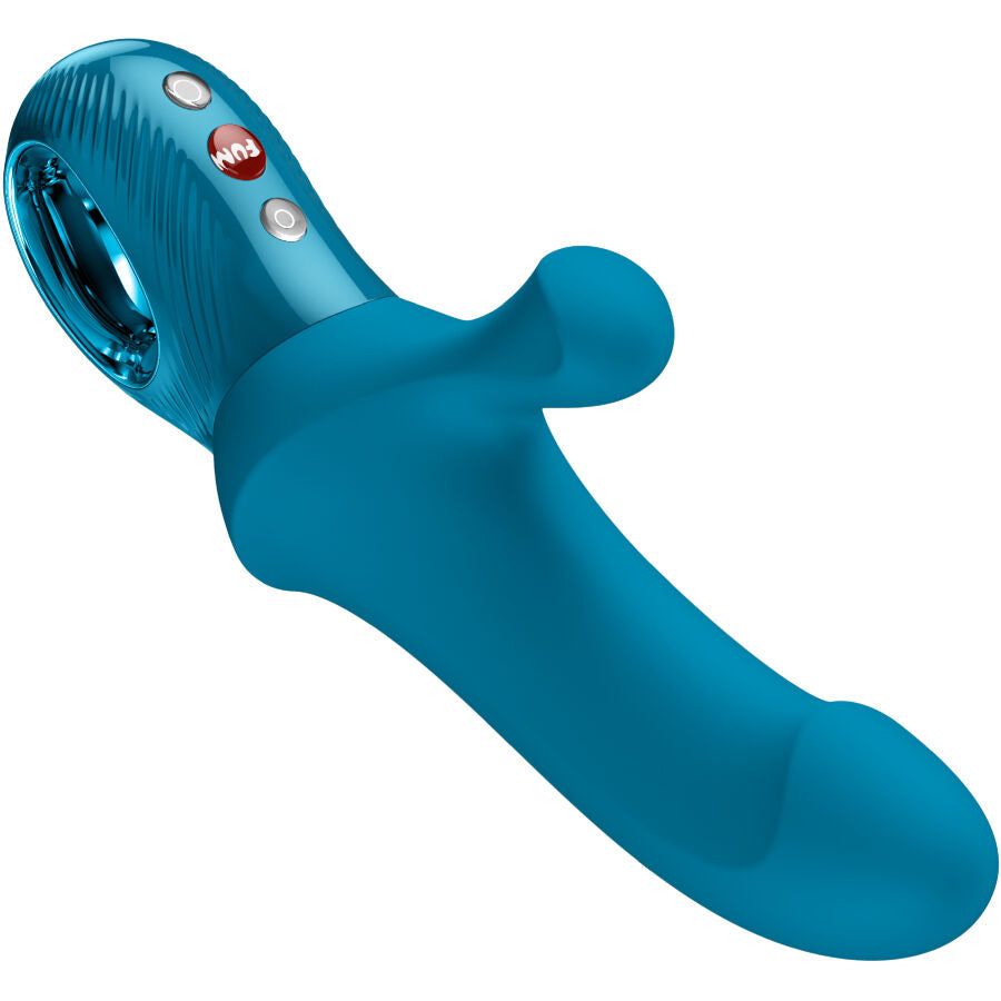 FUN FACTORY - BI STRONIC CURVE THRUSTING RABBIT PULSATORS AQUAMARINE