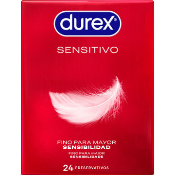 DUREX - CONDOMES SENSIBLES 24 UNITÉS