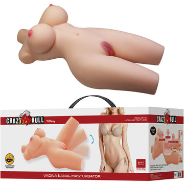 CRAZY BULL - TIFFANY TORSE FÉMININ RÉALISTE VAGIN ET ANUS 5,5 KG