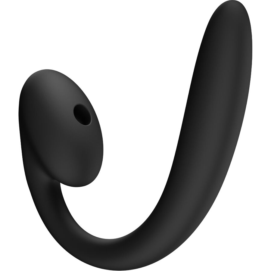 FUN FACTORY - CRESCENDO INSERTABLE DOUBLE AIR PULSE VIBRATOR BLACK