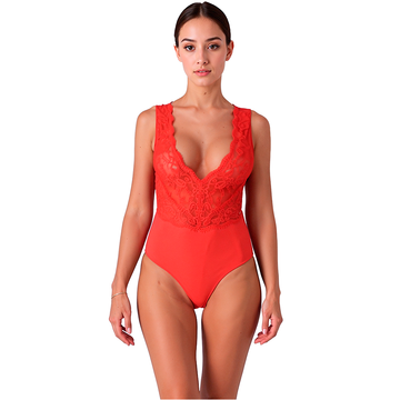PASSION - EVALIE BODY ROUGE L/XL