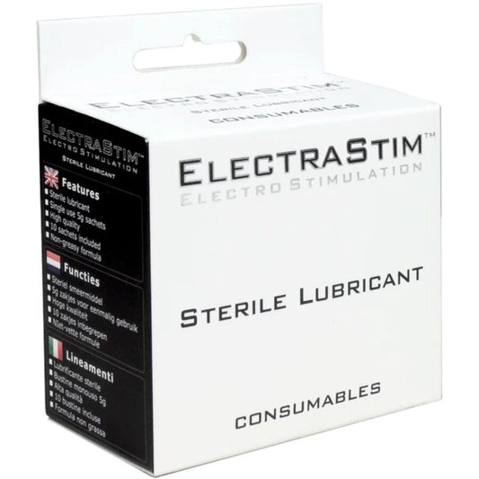 ELECTRASTIM - STERIEEL GLIJMIDDEL 10 STUKS