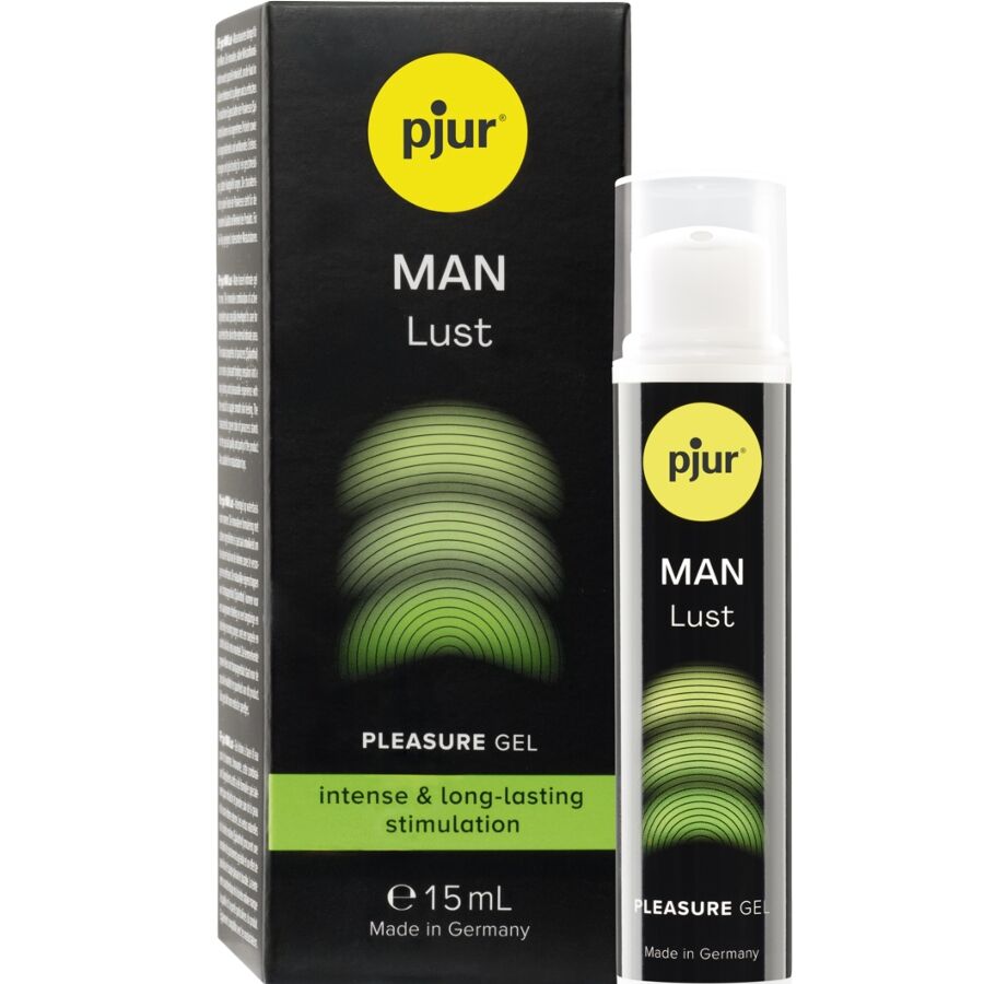 PJUR - MAN LUST GEL PLAISIR STIMULATION INTENSE ET DURABLE 15 ML