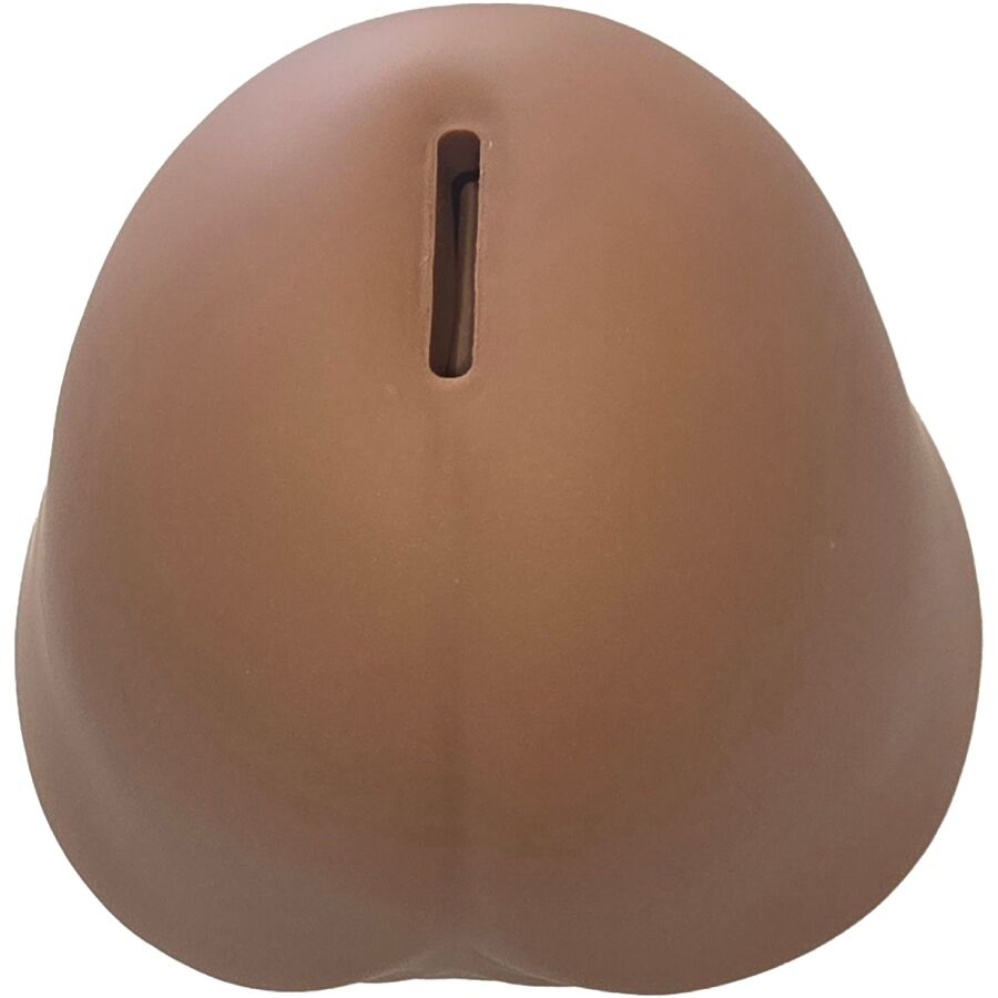 DIABLO PICANTE - TIRELIRE EN FORME DE GLAND TEINTE FONCÉE