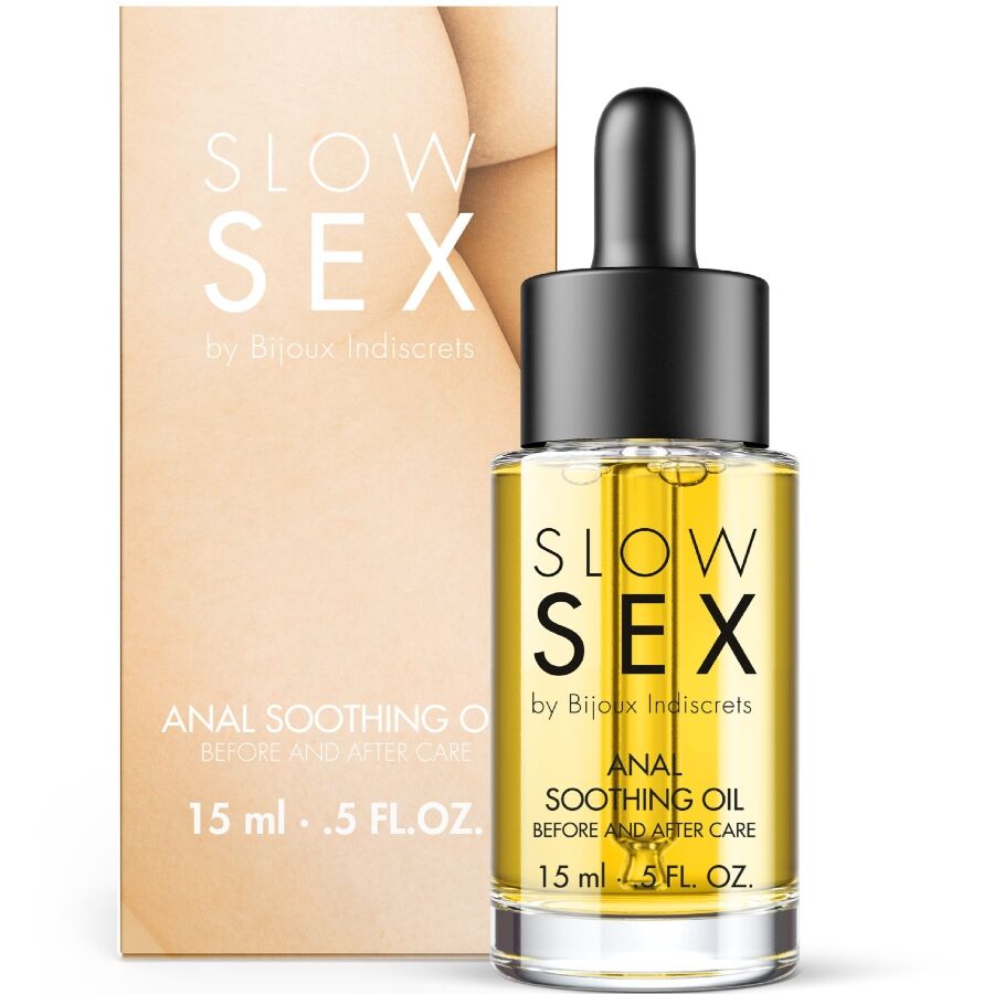 BIJOUX INDISCRETS - SLOW SEX VERZACHTENDE ANALE OLIE 15 ML