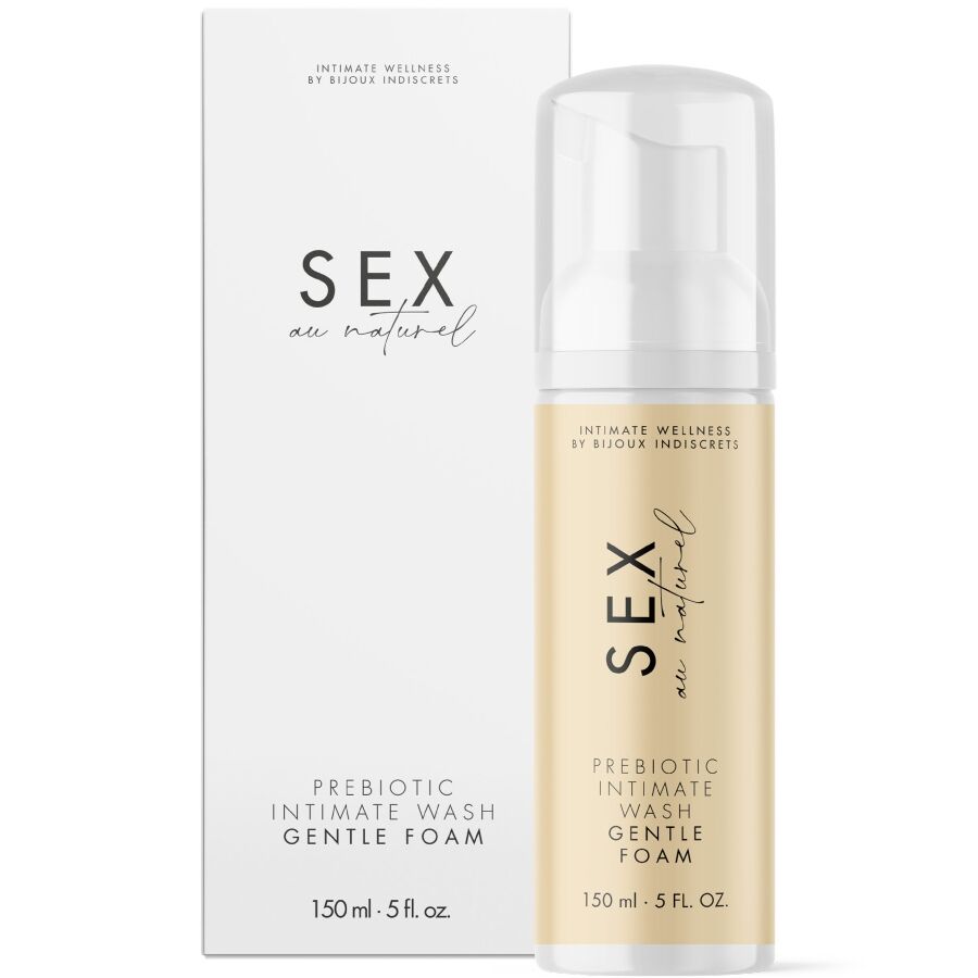BIJOUX INDISCRETS - SEX AU NATUREL PREBIOTISCHE INTIEME GEL MET SCHUIM 150 ML