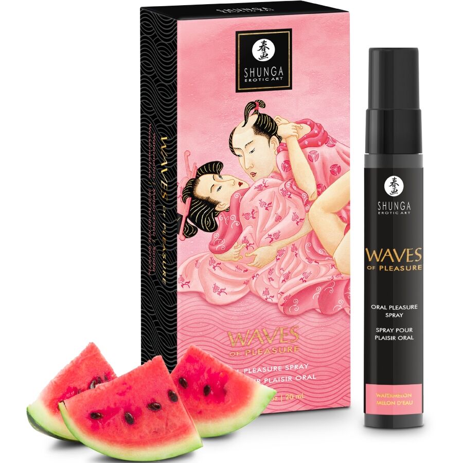 SHUNGA - WAVES PLEASURE SPRAY ORALE VERLEIDELIJKE WATERMELOEN 20 ML