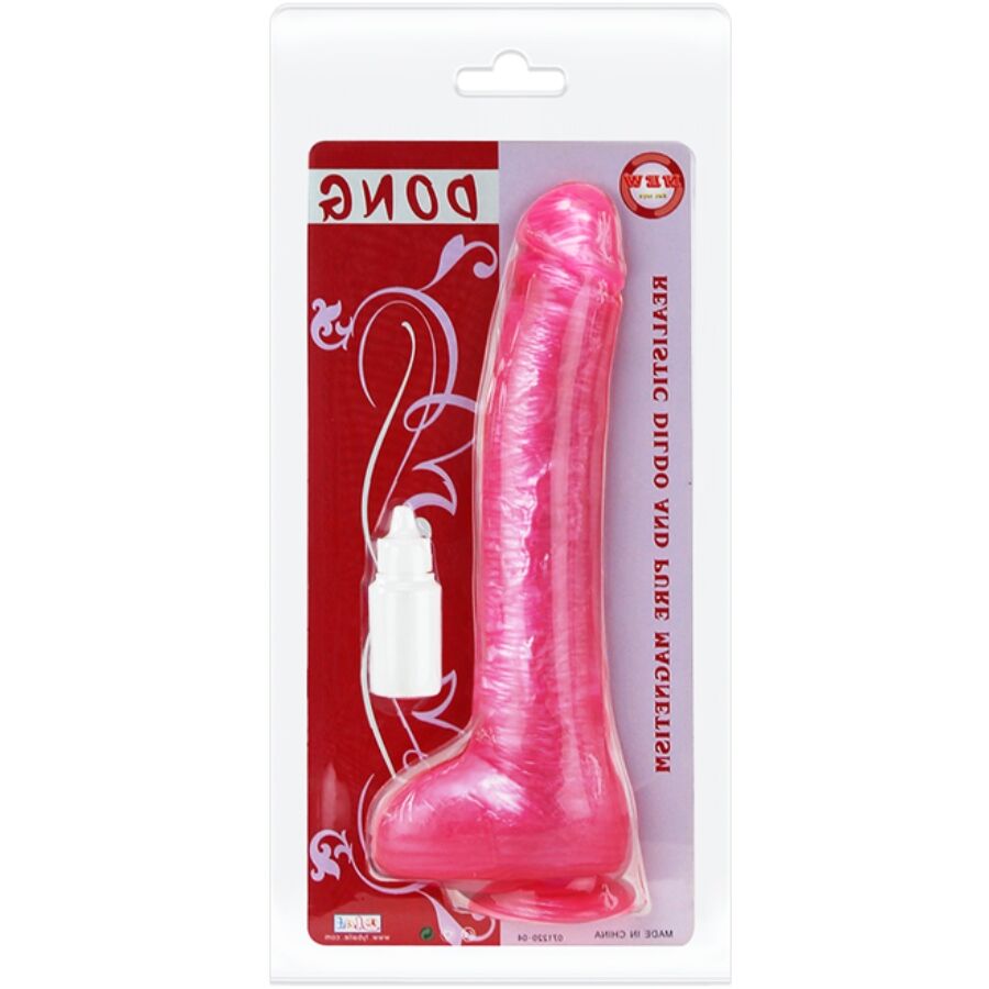 BAILE - REALISTISCHE ROZE DILDO MET ZUIGNAP
