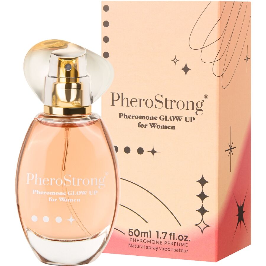 PHEROSTRONG - PARFUM AUX PHÉROMONES GLOW UP POUR FEMMES 50 ML