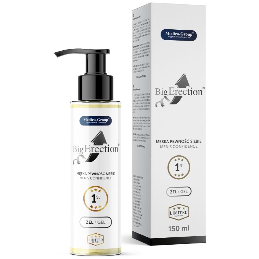 MEDICA GROUP - GEL INTIME ÉRECTION MAXIMALE POUR HOMMES 150 ML