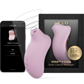 LELO - SONA 3 CRUISE MASSEUR CLITORIDIEN SONIQUE ROSE PÂLE
