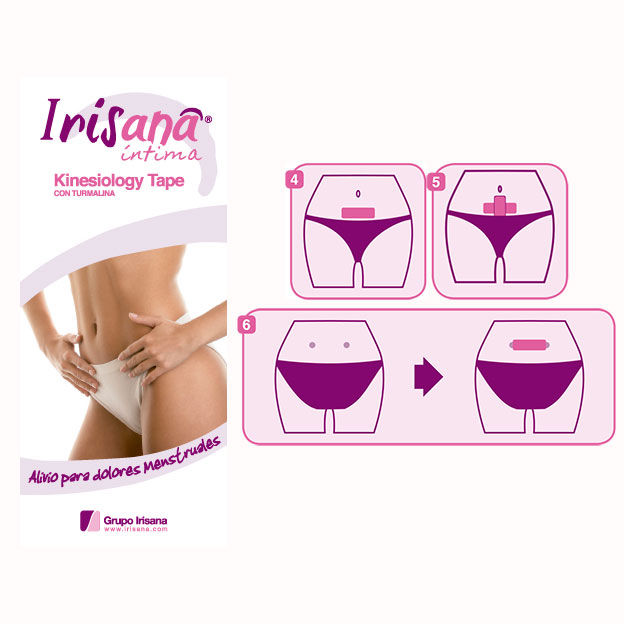 IRISANA - BANDE ADHÉSIVE POUR DOULEURS MENSTRUELLES