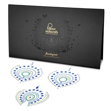 BIJOUX - INDISCRETS BLEU & VERT FLAMBOYANT