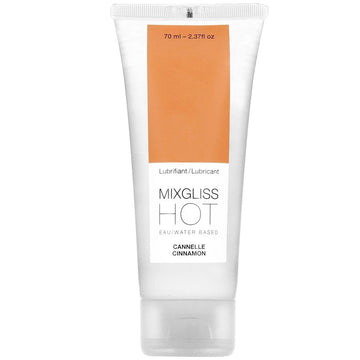 MIXGLISS - LUBRIFIANT EFFET CHAUFFANT SAVEUR CANNELLE 70ML