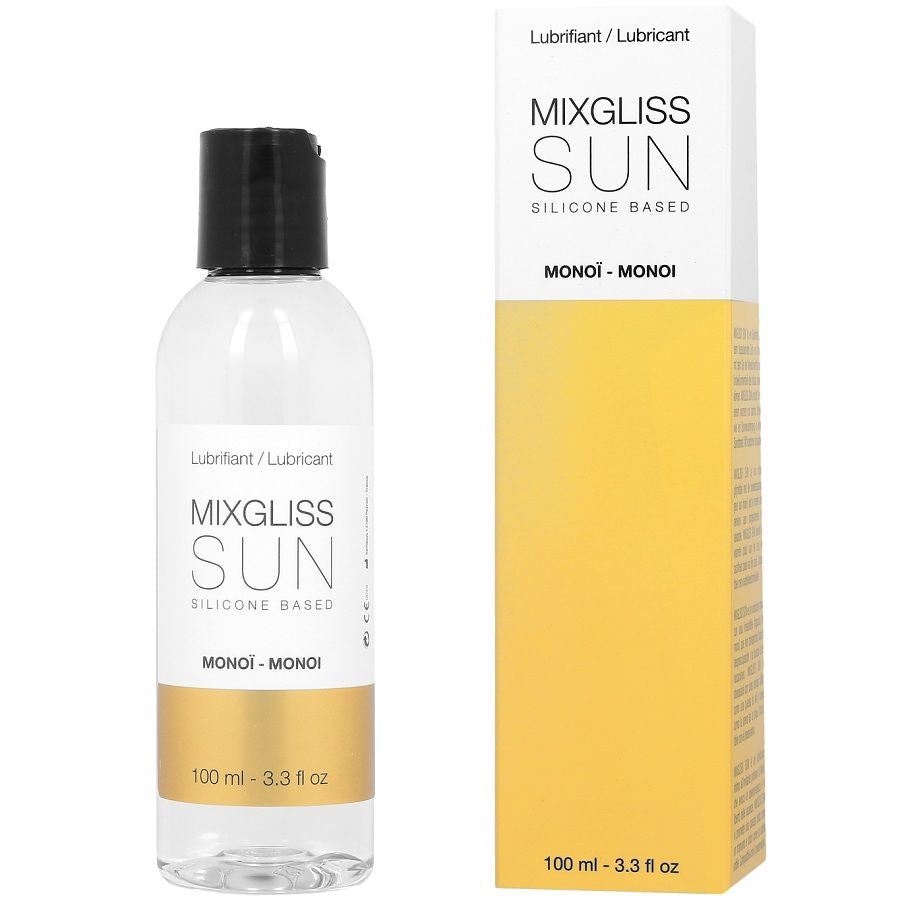 MIXGLISS - LUBRIFIANT À BASE DE SILICONE ARÔME MONOÏ 100ML