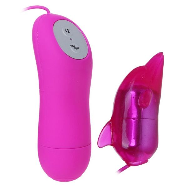 BAILE - SCHATTIGE GEHEIME DOLFIJN VIBRATOR 12V