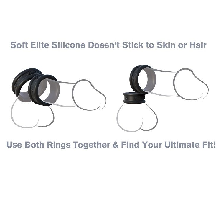 FANTASY C-RINGZ - ANNEAUX EN SILICONE LARGEUR MAX