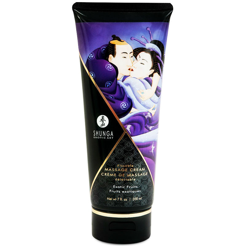 SHUNGA - CRÈME DE MASSAGE FRUITS EXOTIQUES 200 ML